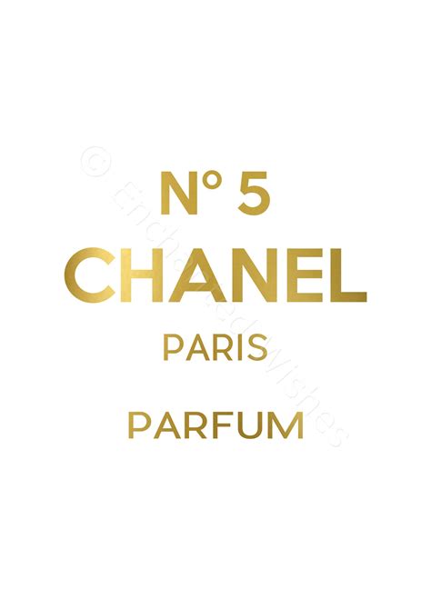 chanel 5 perfume logo